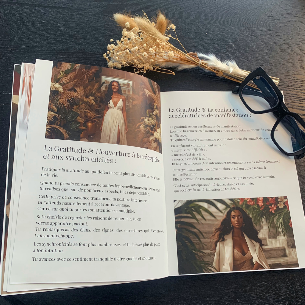 Lumière de la Gratitude, Carnet de gratitude - Édition papier,  42 jours pour transformer ton regard et ancrer la gratitude au quotidien.