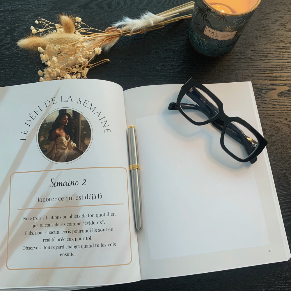 Lumière de la Gratitude, Carnet de gratitude - Édition papier,  42 jours pour transformer ton regard et ancrer la gratitude au quotidien.