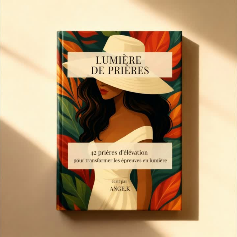 Lumière de prière, Édition papier, 42 prières pour transformer les épreuves en lumière.