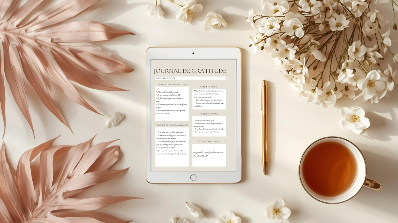 Lumière de Gratitude : 42 jours pour cultiver la paix intérieure et la reconnaissance.