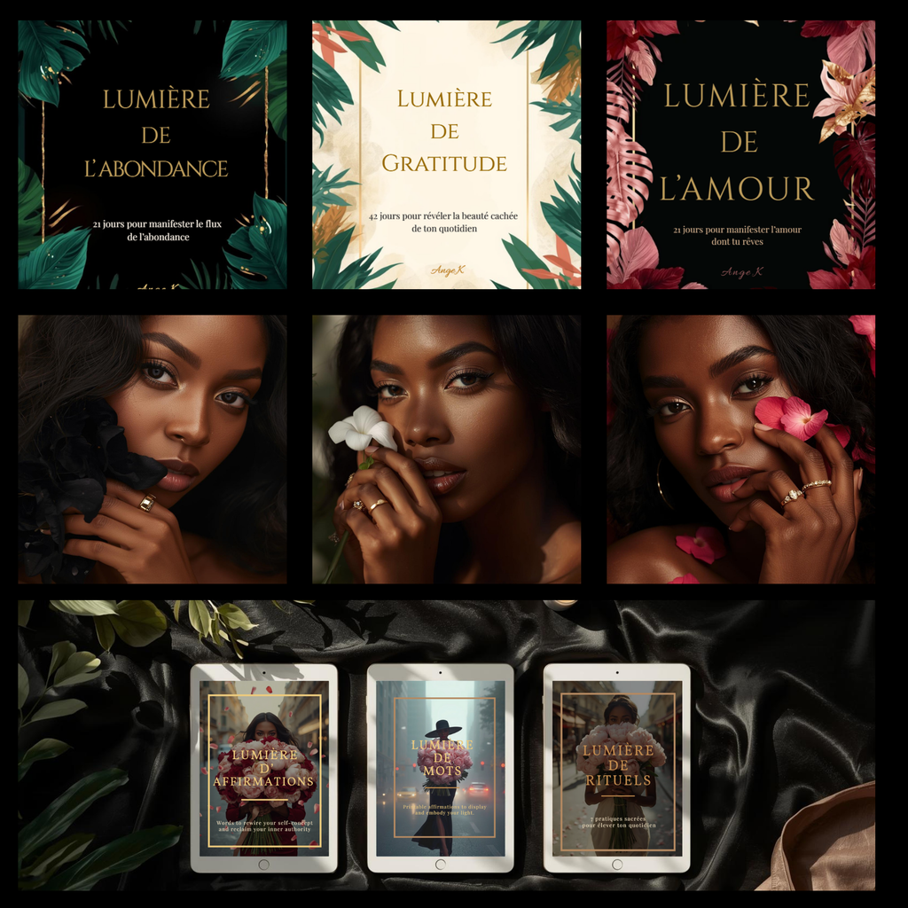 Chemin des 3 Lumières : Pack Manifestation, 3 carnets digitaux + bonus exclusifs