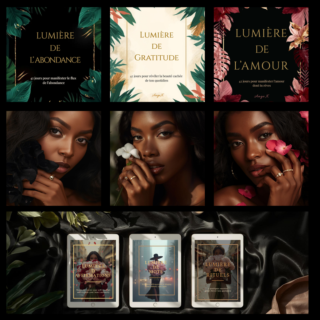 Chemin des 3 Lumières : Pack Manifestation, 3 carnets digitaux + bonus exclusifs
