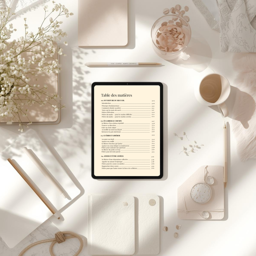 Lumière de Prières : 42 prières pour apaiser, guérir et retrouver la foi en la vie - Digital