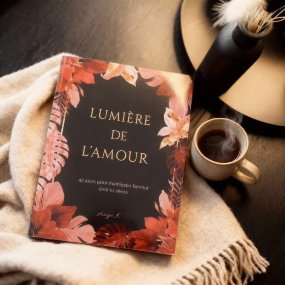 Lumière de l’Amour, Carnet de manifestation - Édition papier,  42 jours pour manifester un amour aligné et durable.